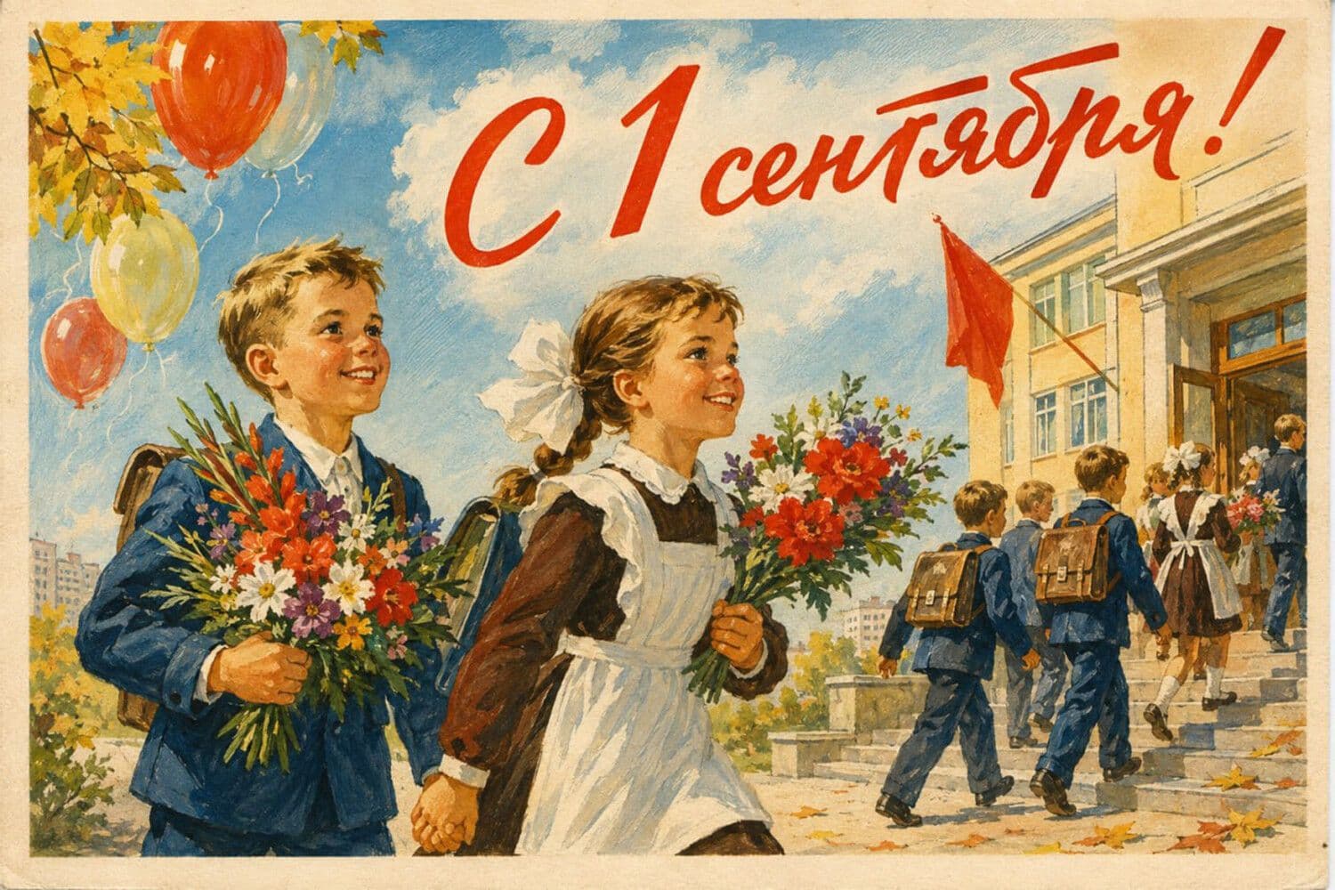 С Днем знаний! Пусть новый учебный год принесет вдохновение и успех